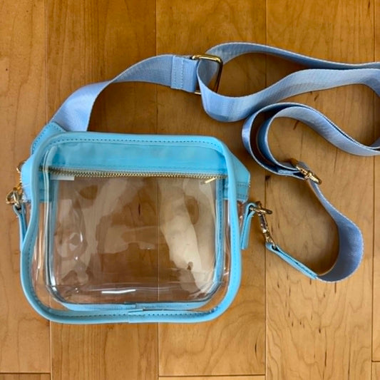 Clear Stadium Bag Adjustable Strap Crossbody- click to see options