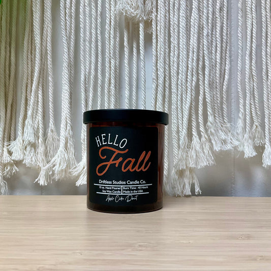 Hello Fall Soy Wax Candles - click to see options