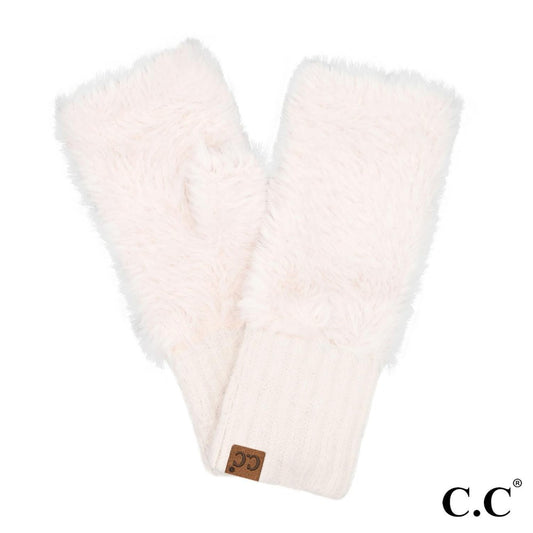 C.C Faux Fingerless Gloves - click to see options