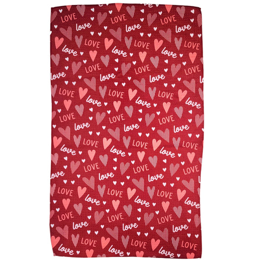 Valentine's Day Waffle Towels - click to see options