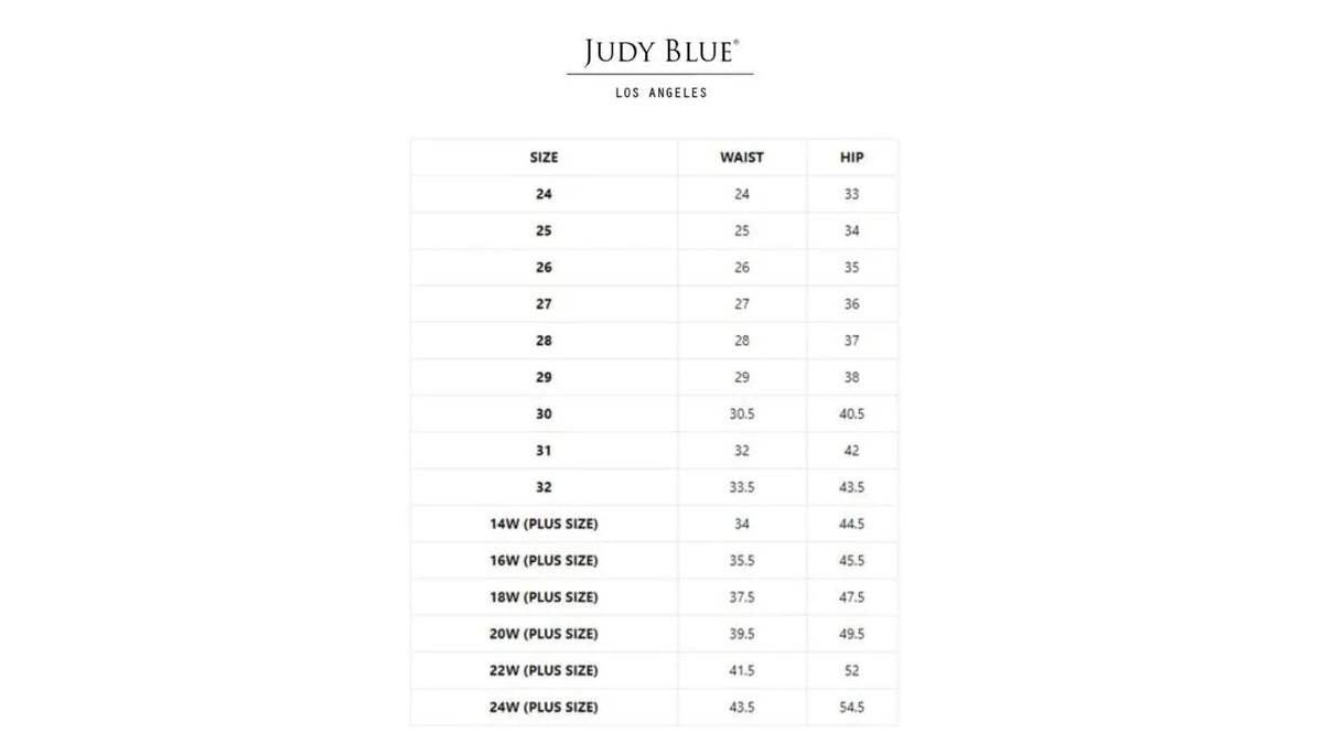 Judy Blue High Waisted Tara Girlfriend- Black
