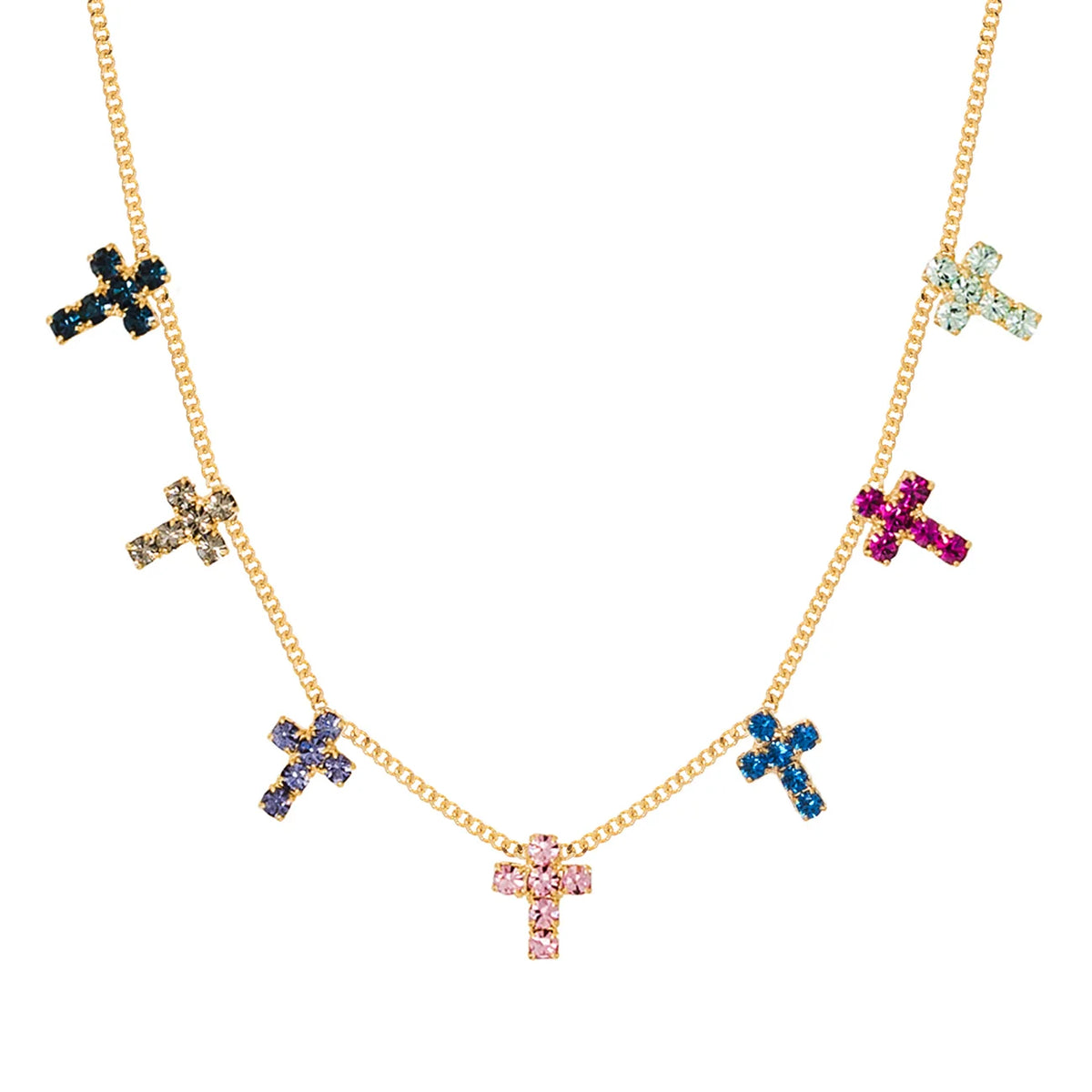 TOVA Multi Cross Necklace- click to see options