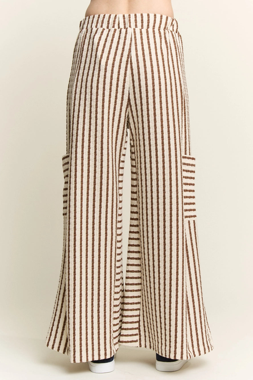 Striped Wide Leg Pants