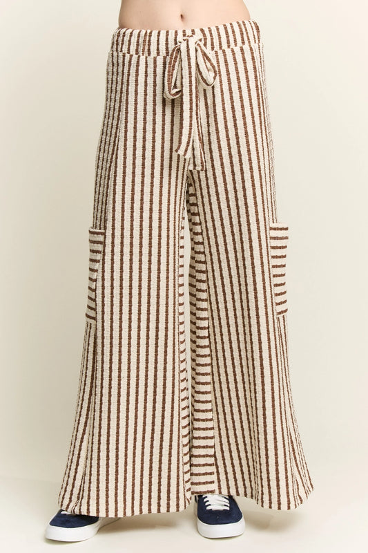 Striped Wide Leg Pants