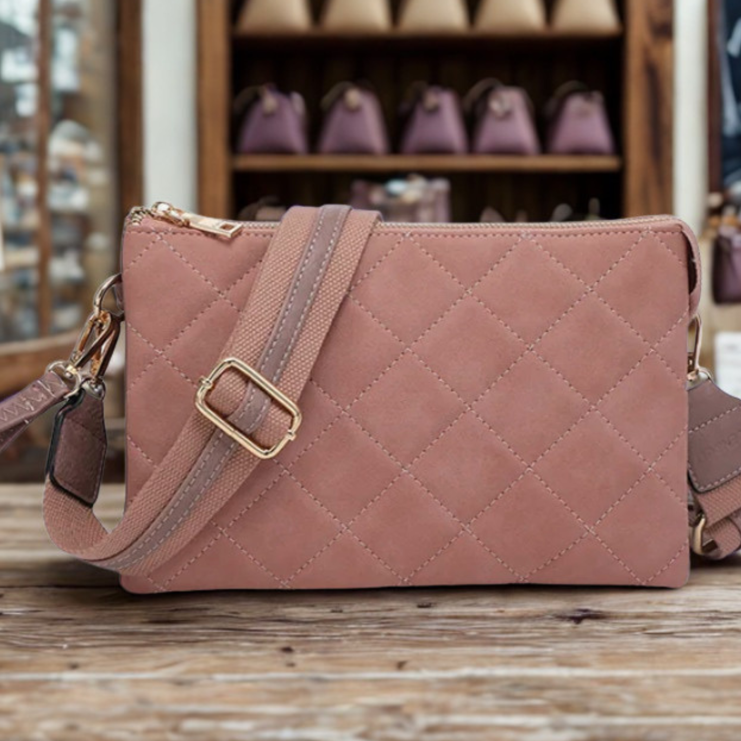Izzy Quilted Crossbody - click to see options