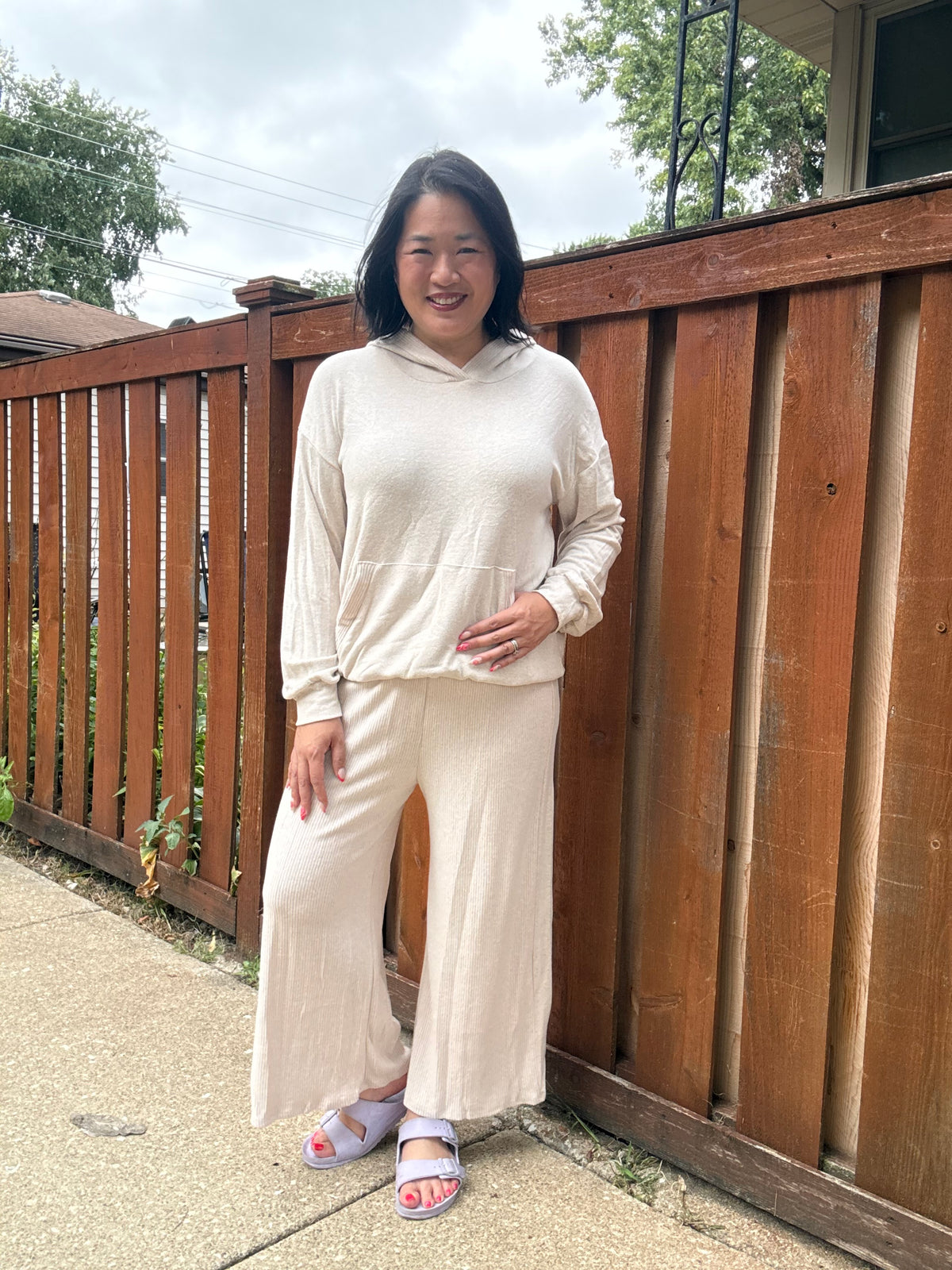 Solid All Day Cropped Pants