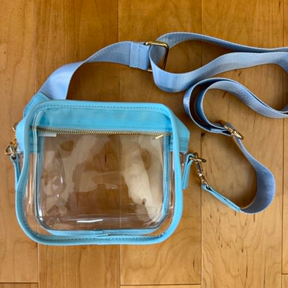 Clear Stadium Bag Adjustable Strap Crossbody- click to see options
