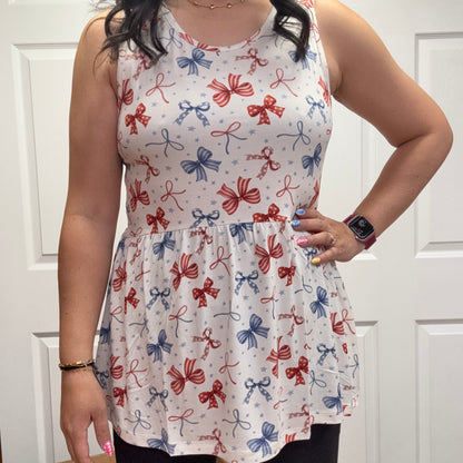 Americana Renee Rufffle Tank
