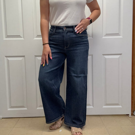 Judy Blue High Waisted Ankle Dark