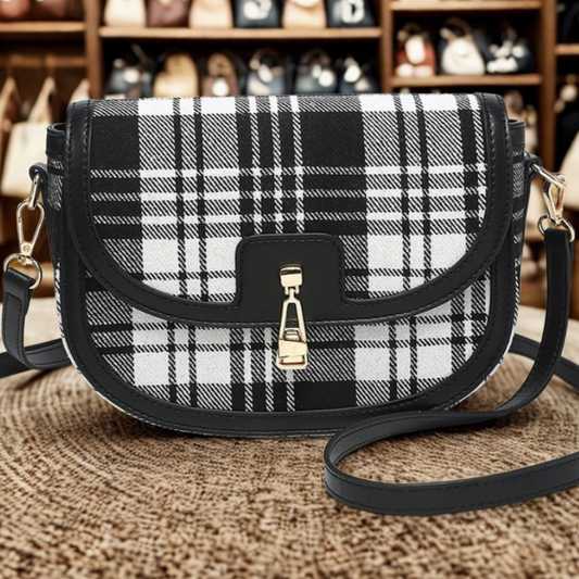 Calloway Plaid Contrast Crossbody - click to see options