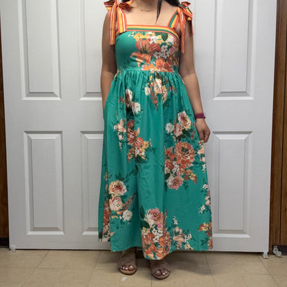 Floral Print Midi Dress