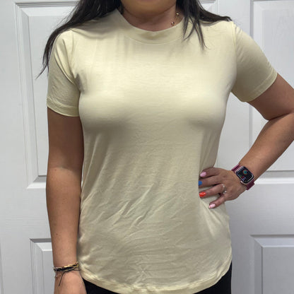 Viscose Modal Short Sleeve Top