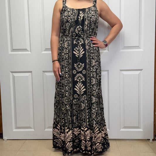 Printed Maxi Tank Dress