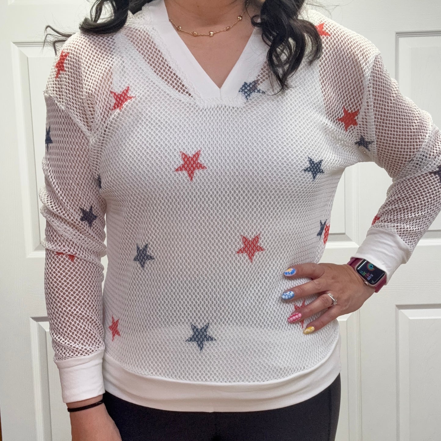 American Stars Mesh Hoodie