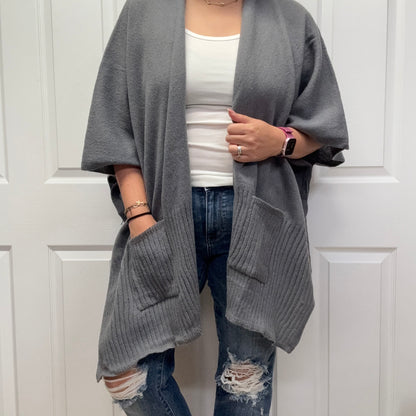Knit Kimono Cardigan