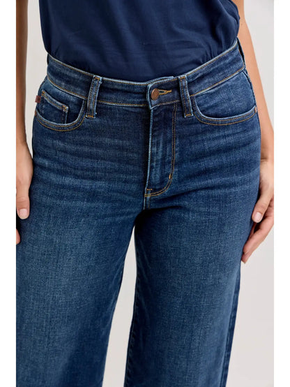 Judy Blue High Waisted Ankle Dark