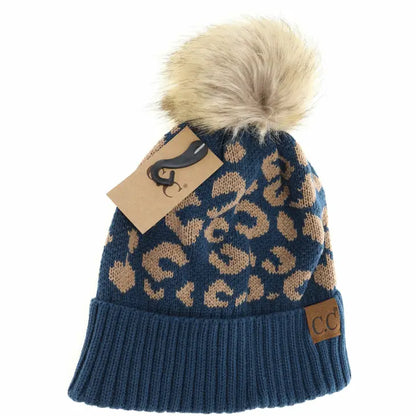 C.C Beanies with Poms - click to see options