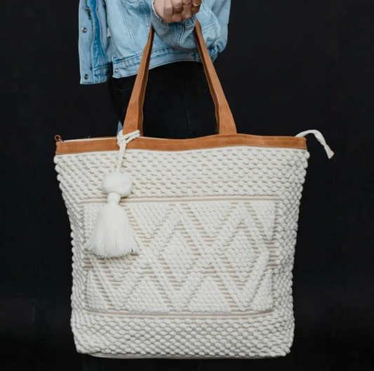 Panache Apparel Diamond Pattern Tote - Click to see options