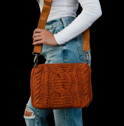 Panache Apparel Co. - Cableknit Crossbody