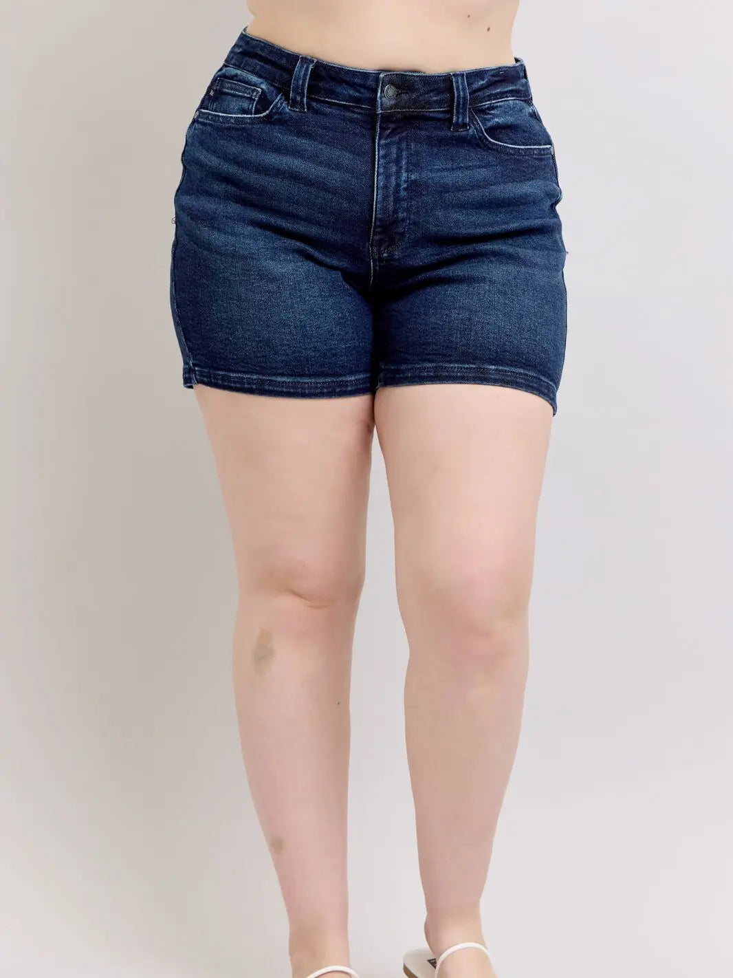 Judy Blue Back Flap Pocket High Waisted Shorts