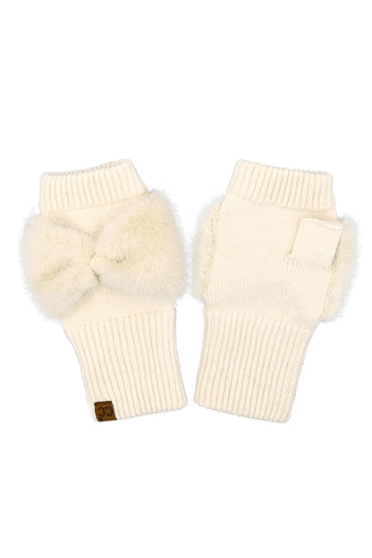 C.C Faux Fingerless Gloves - click to see options
