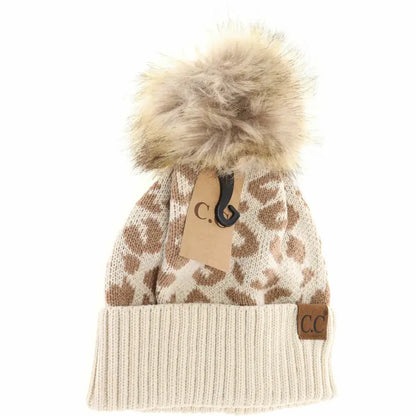 C.C Beanies with Poms - click to see options