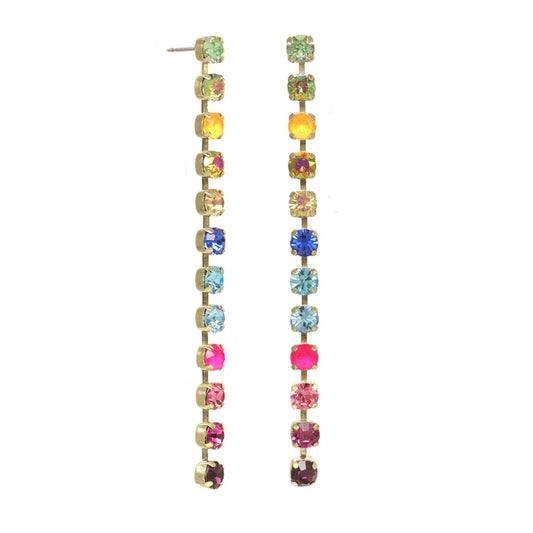 TOVA Berenike Earrings in Watermelon