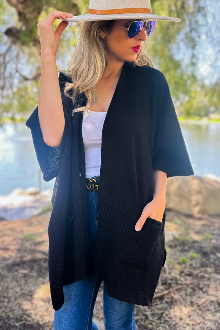 Knit Kimono Cardigan