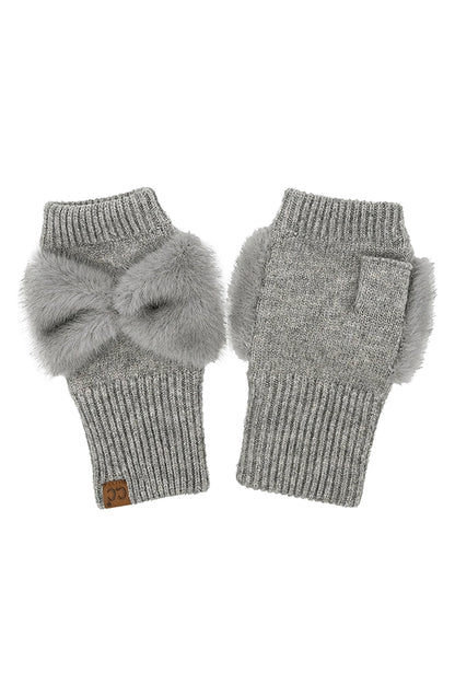 C.C Faux Fingerless Gloves - click to see options