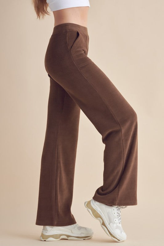 Wide Leg Corduroy Pants