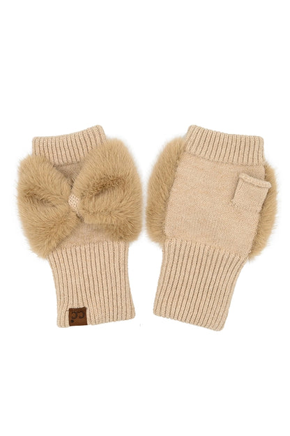 C.C Faux Fingerless Gloves - click to see options