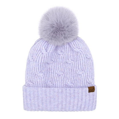 C.C Beanies with Poms - click to see options