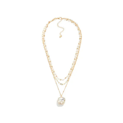 Crystal 3 Strand Necklace - Click to see Options