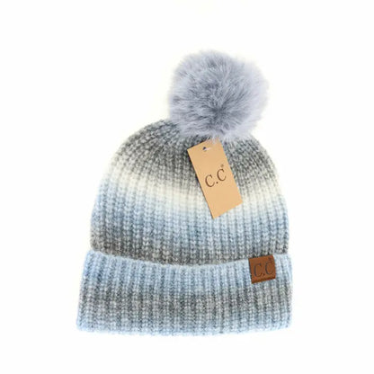 C.C Beanies with Poms - click to see options