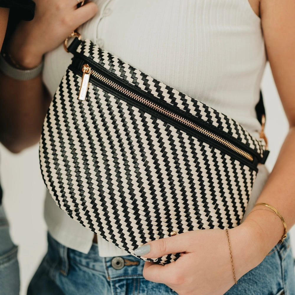 Westlyn Diagonal Woven Bum Bag