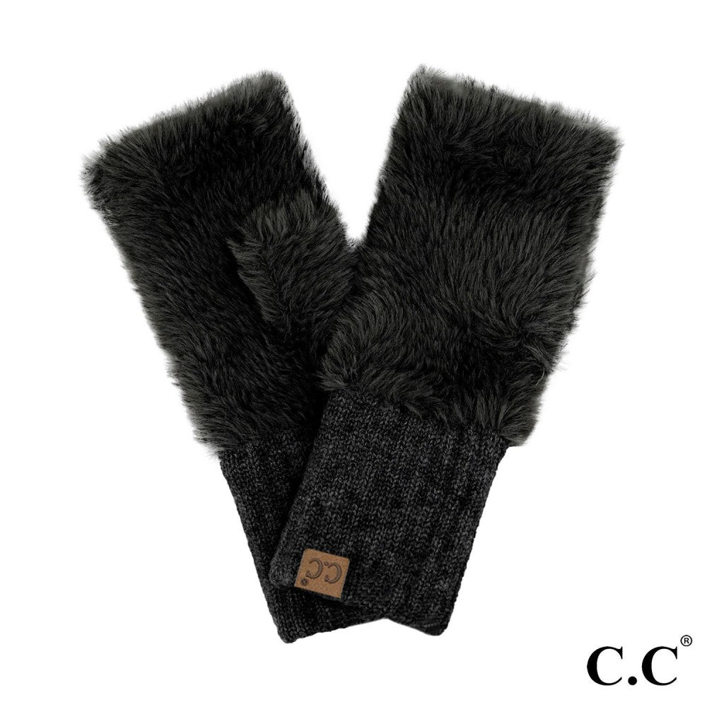 C.C Faux Fingerless Gloves - click to see options