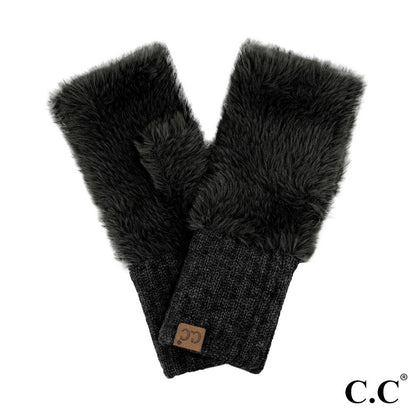 C.C Faux Fingerless Gloves - click to see options