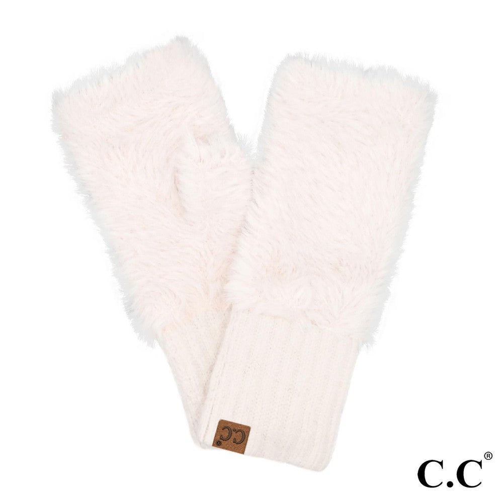 C.C Faux Fingerless Gloves - click to see options