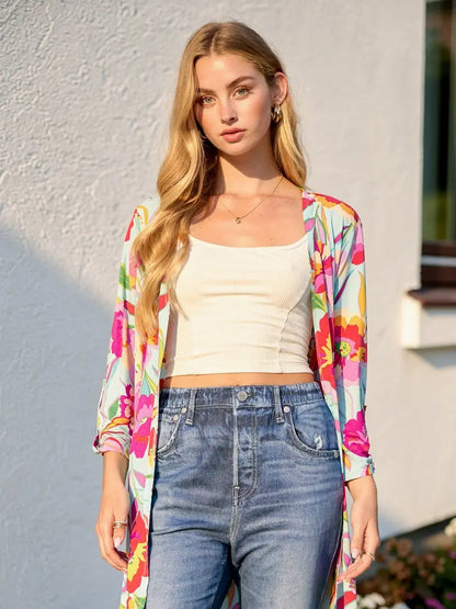 Open Front Cardigan