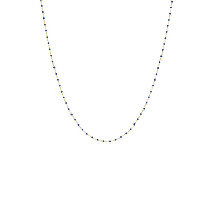 Marlyn Schiff Gold Plated Delicate Beaded Natural Stone Necklace - click to see options
