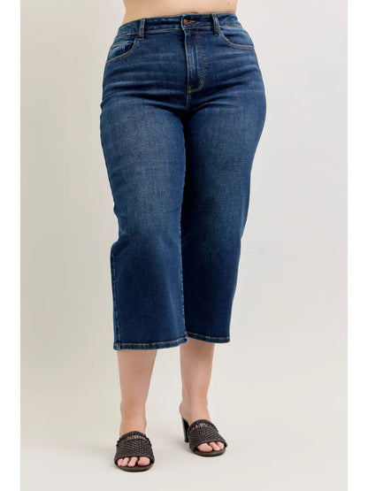Judy Blue High Waisted Ankle Dark