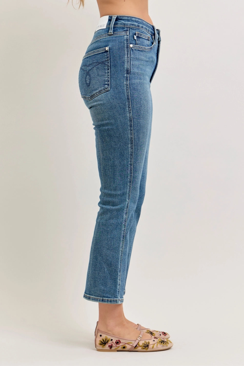 Judy Blue High Waisted Tummy Control Kick Flare- 881097