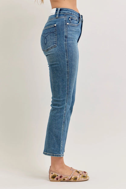 Judy Blue High Waisted Tummy Control Kick Flare- 881097
