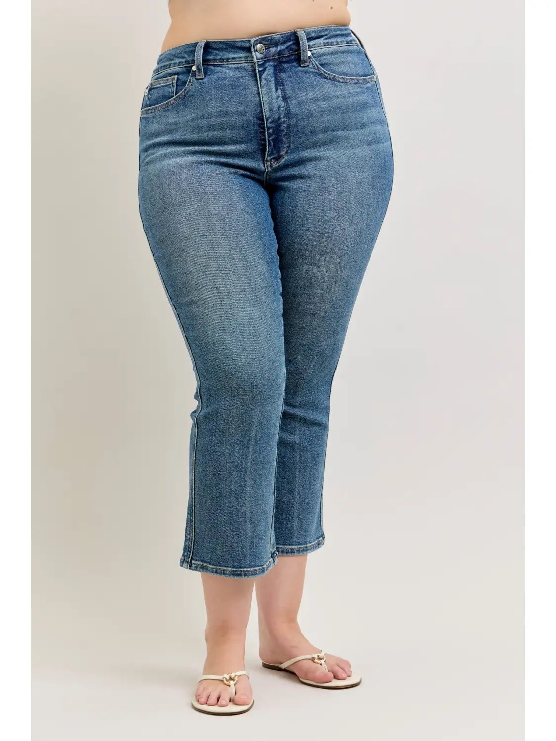 Judy Blue High Waisted Tummy Control Kick Flare- 881097