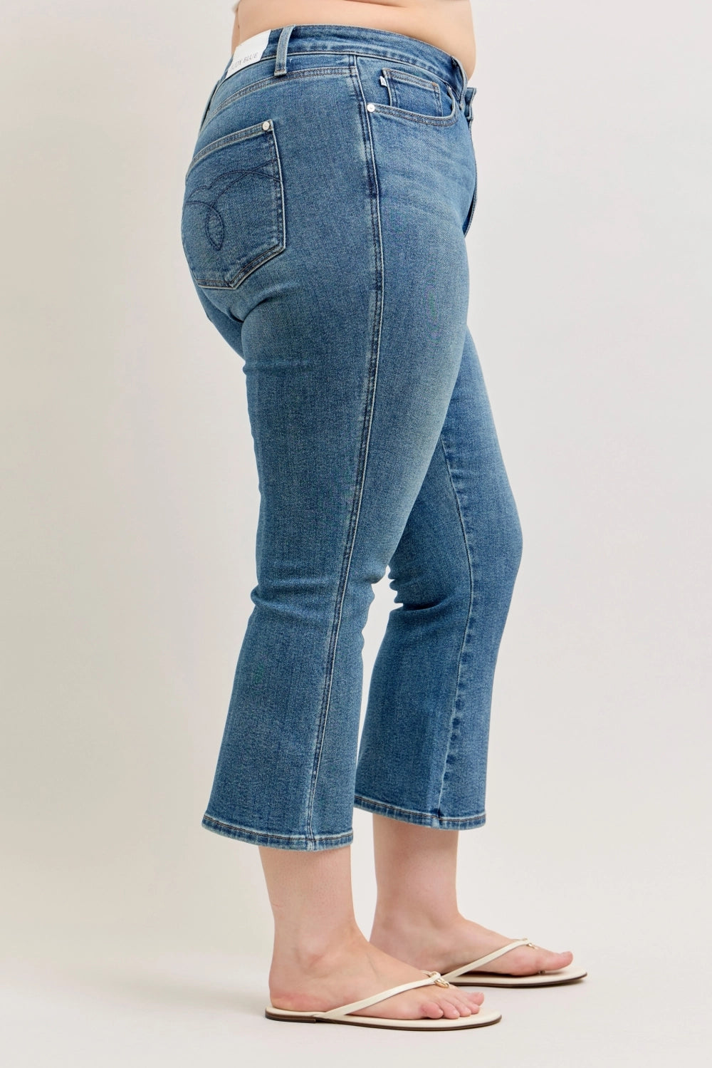 Judy Blue High Waisted Tummy Control Kick Flare- 881097