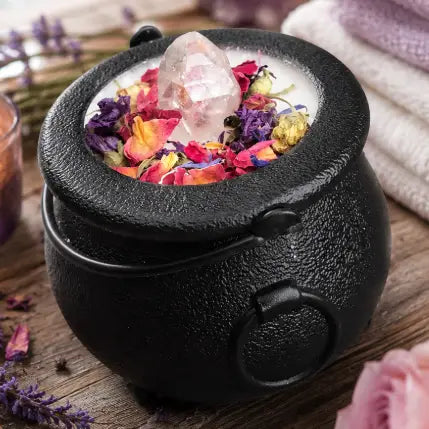 Halloween Inspired Bath Bombs with Crystal