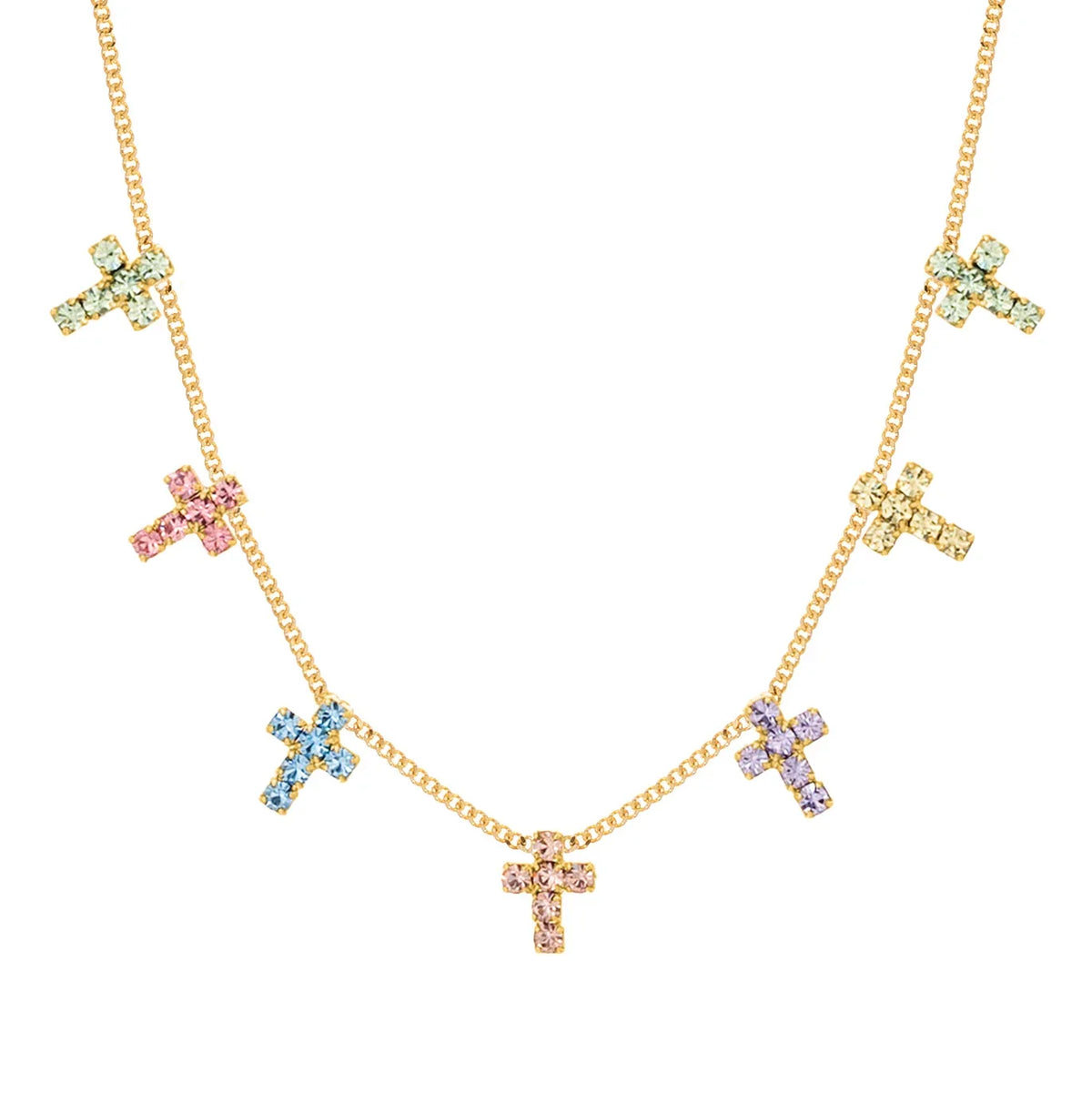 TOVA Multi Cross Necklace- click to see options