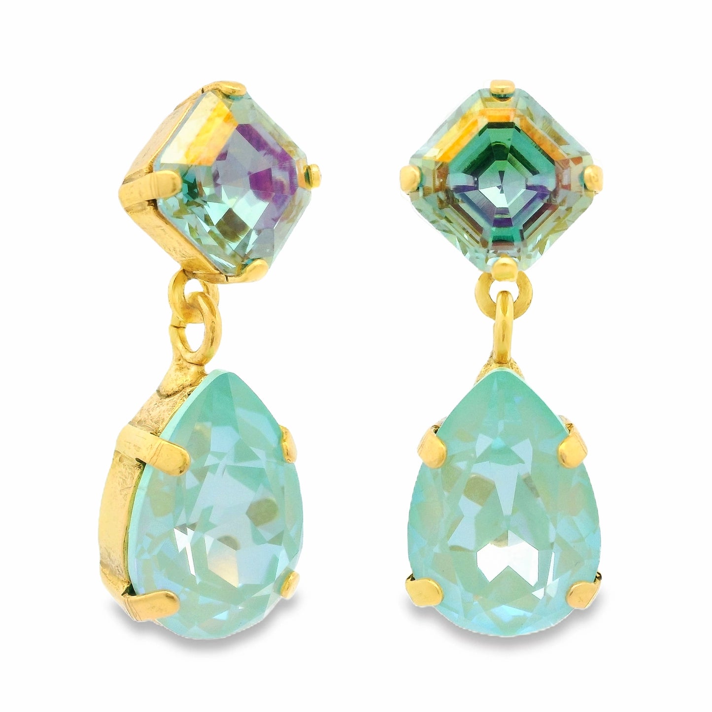 Mini Estelle earrings in Ultra Mint