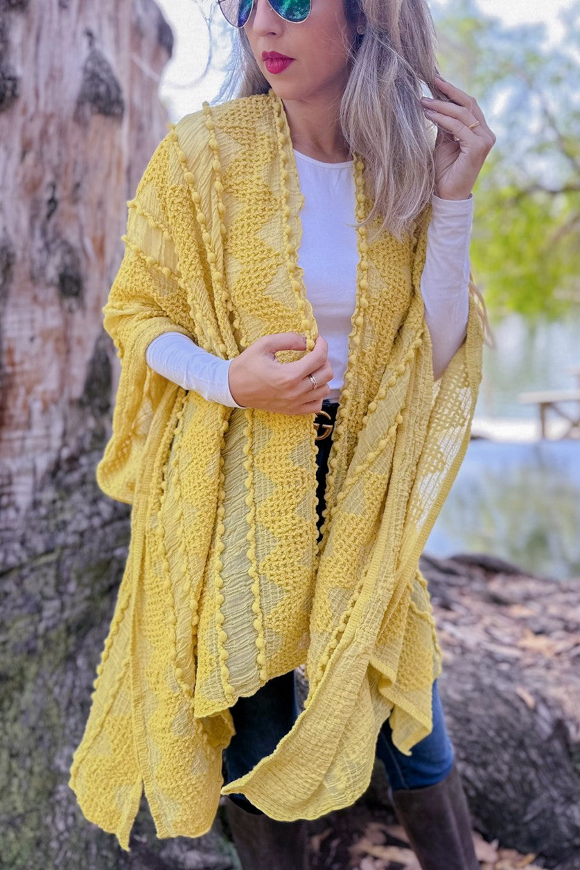 3D Textured Kimono