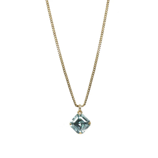 TOVA Nikki Necklace in Aqua Champagne